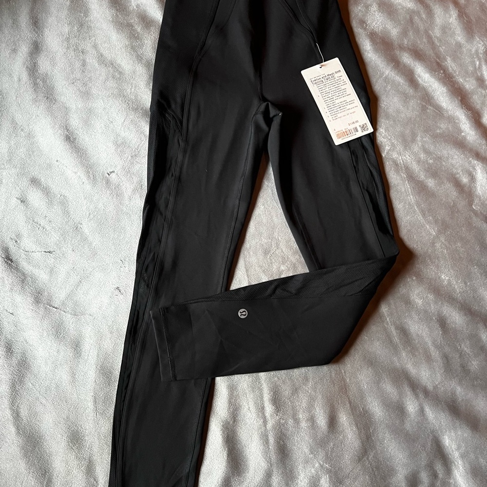 lululemon athletica Black Leggings Sleek Stretchy Design